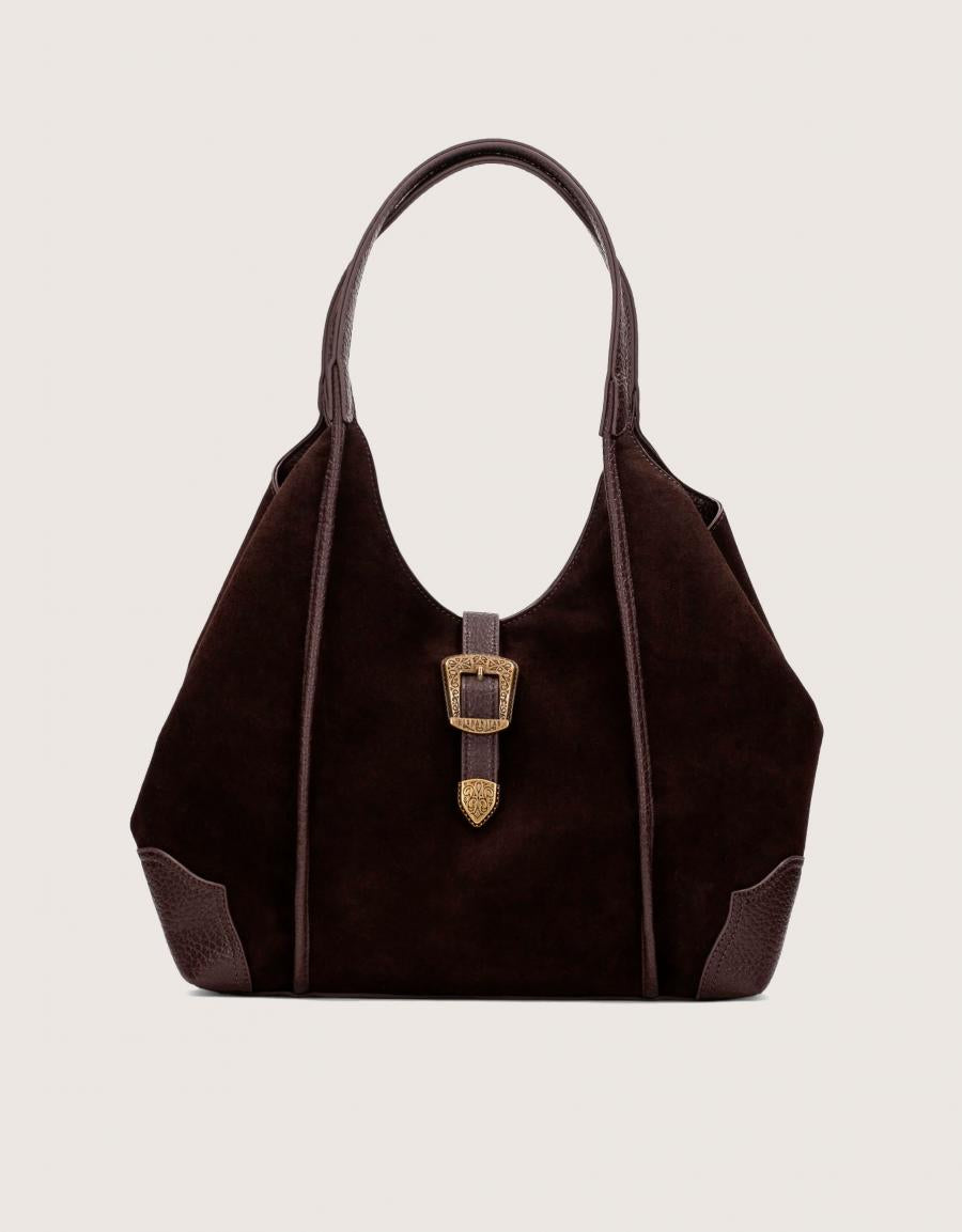 BOLSOS HISPANITAS BOLSO ESPRESSO en color Marron