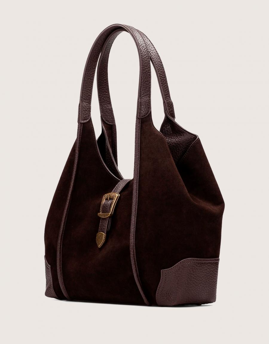 BOLSOS HISPANITAS BOLSO ESPRESSO en color Marron