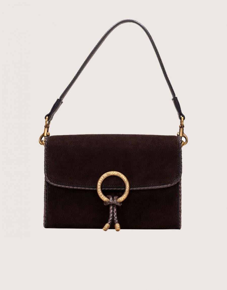 BOLSOS HISPANITAS BOLSO ESPRESSO en color Marron