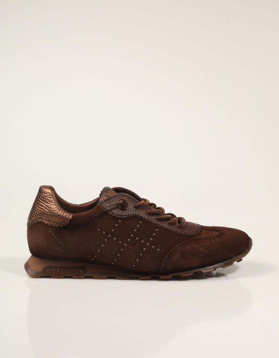 ZAPATILLAS HISPANITAS ZAPATILLA ESPRESSO en color Marron