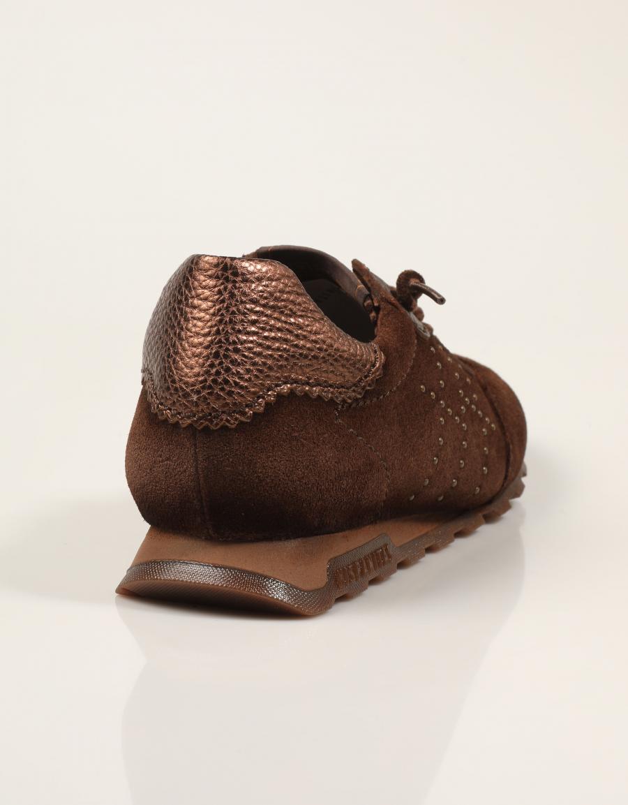 ZAPATILLAS HISPANITAS ZAPATILLA ESPRESSO en color Marron