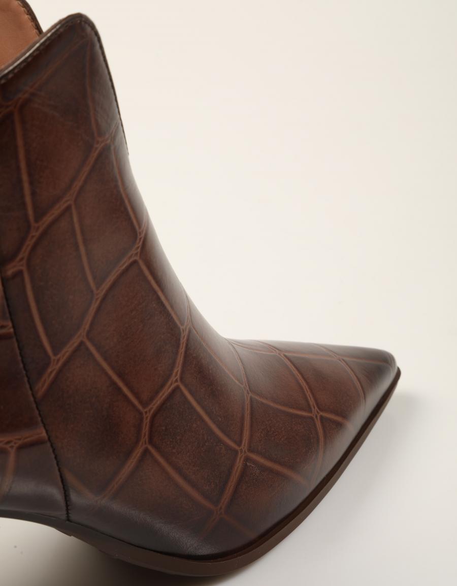 BOTINES HISPANITAS BOTIN COCO ESPRESSO en color Marron