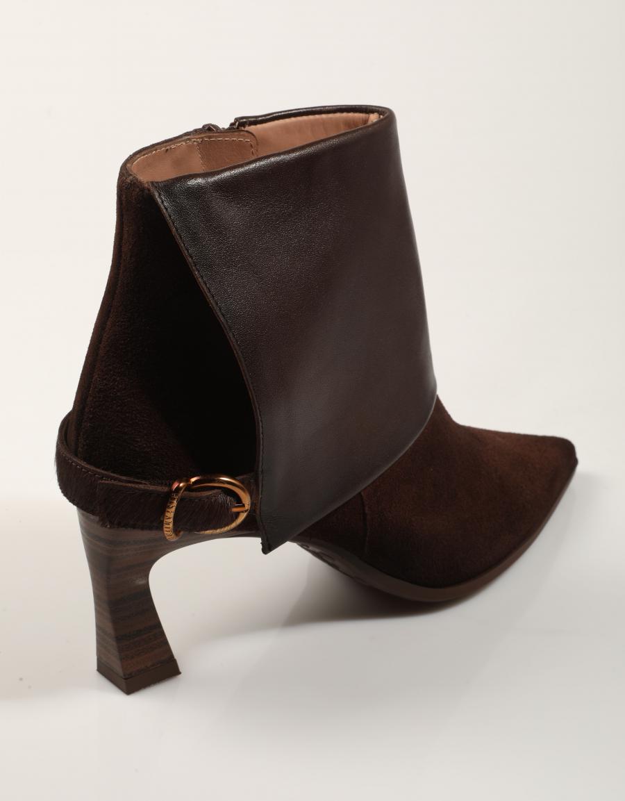 BOTINES HISPANITAS BOTIN ESPRESSO en color Marron