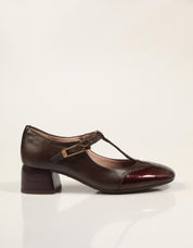 ZAPATOS VESTIR HISPANITAS ZAPATO BORDO/ESPRESSO en color Marron