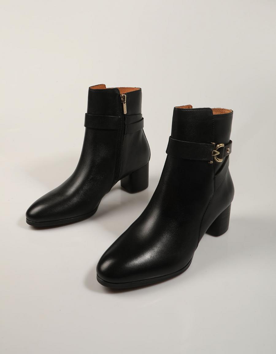 BOTINES PIKOLINOS CALAFAT W1Z 8914 BLACK en color Negro
