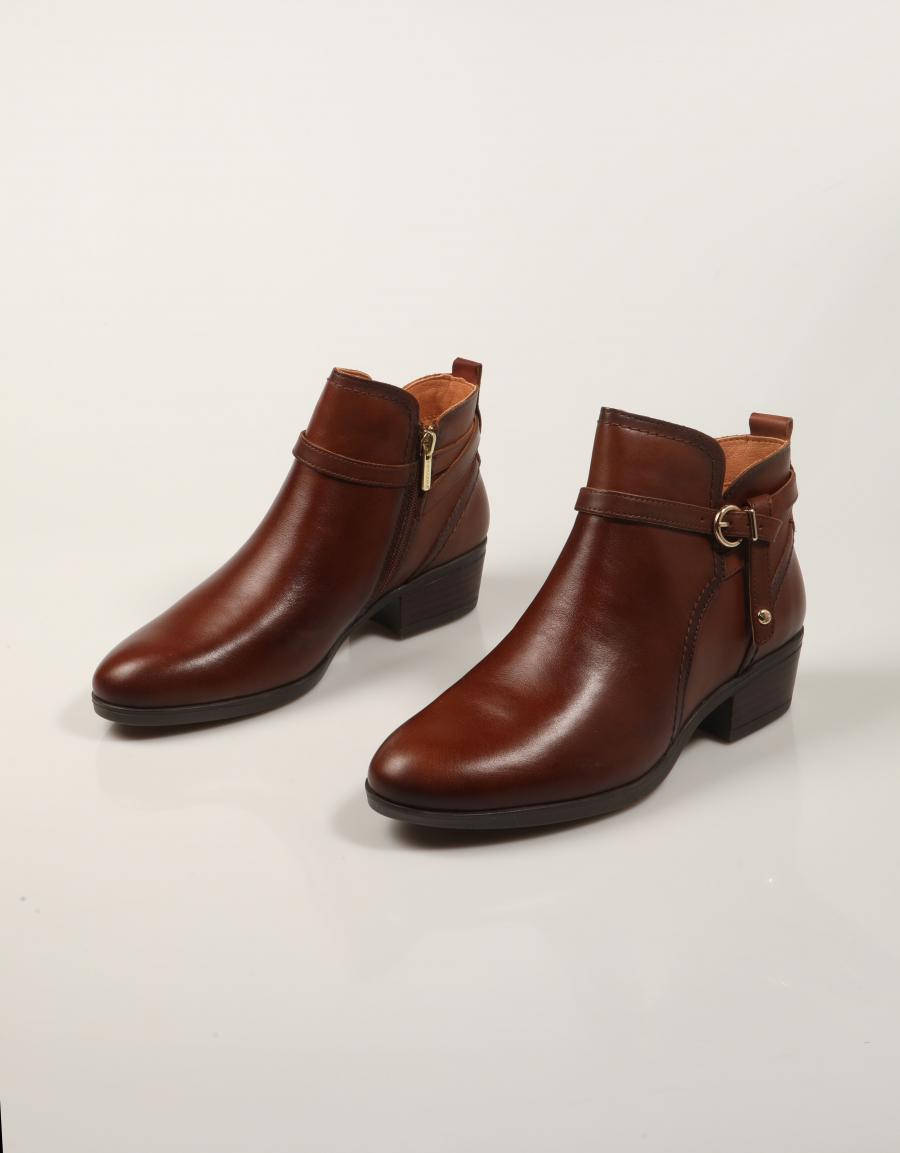 BOTINES PIKOLINOS DAROCA W1U 8901C1 CUERO en color Cuero