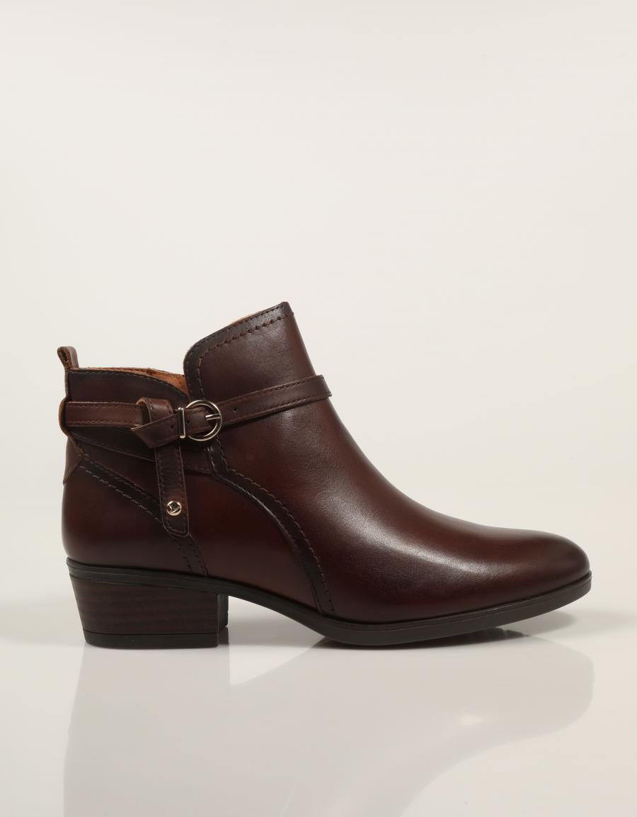 BOTINES PIKOLINOS DAROCA W1U 8901C1 CAOBA en color Marron