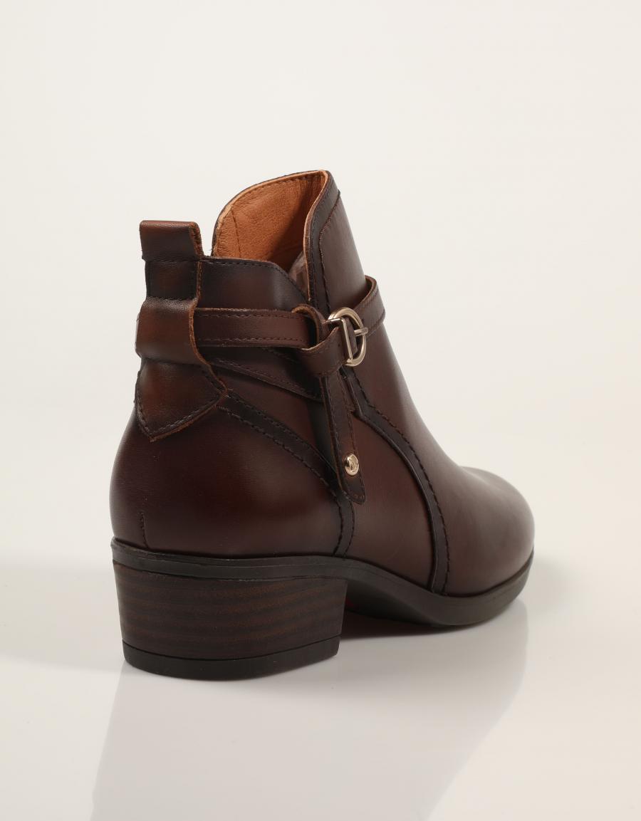 BOTINES PIKOLINOS DAROCA W1U 8901C1 CAOBA en color Marron
