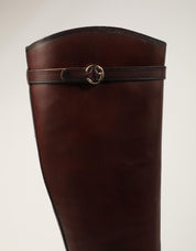 BOTAS PIKOLINOS PUERTOLLANO W3C 9632 CAOBA en color Marron