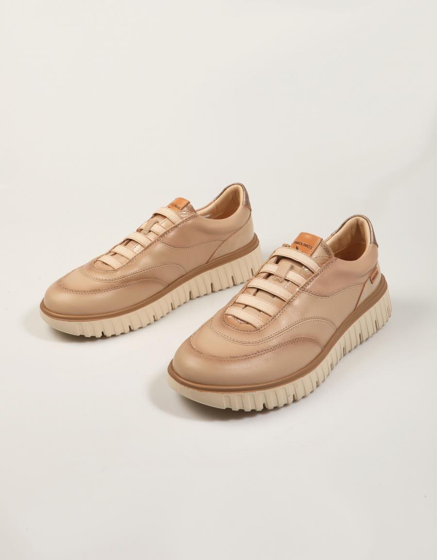 ZAPATILLAS PIKOLINOS SEGOVIA W5P 6878C1 MARFIL en color Hielo