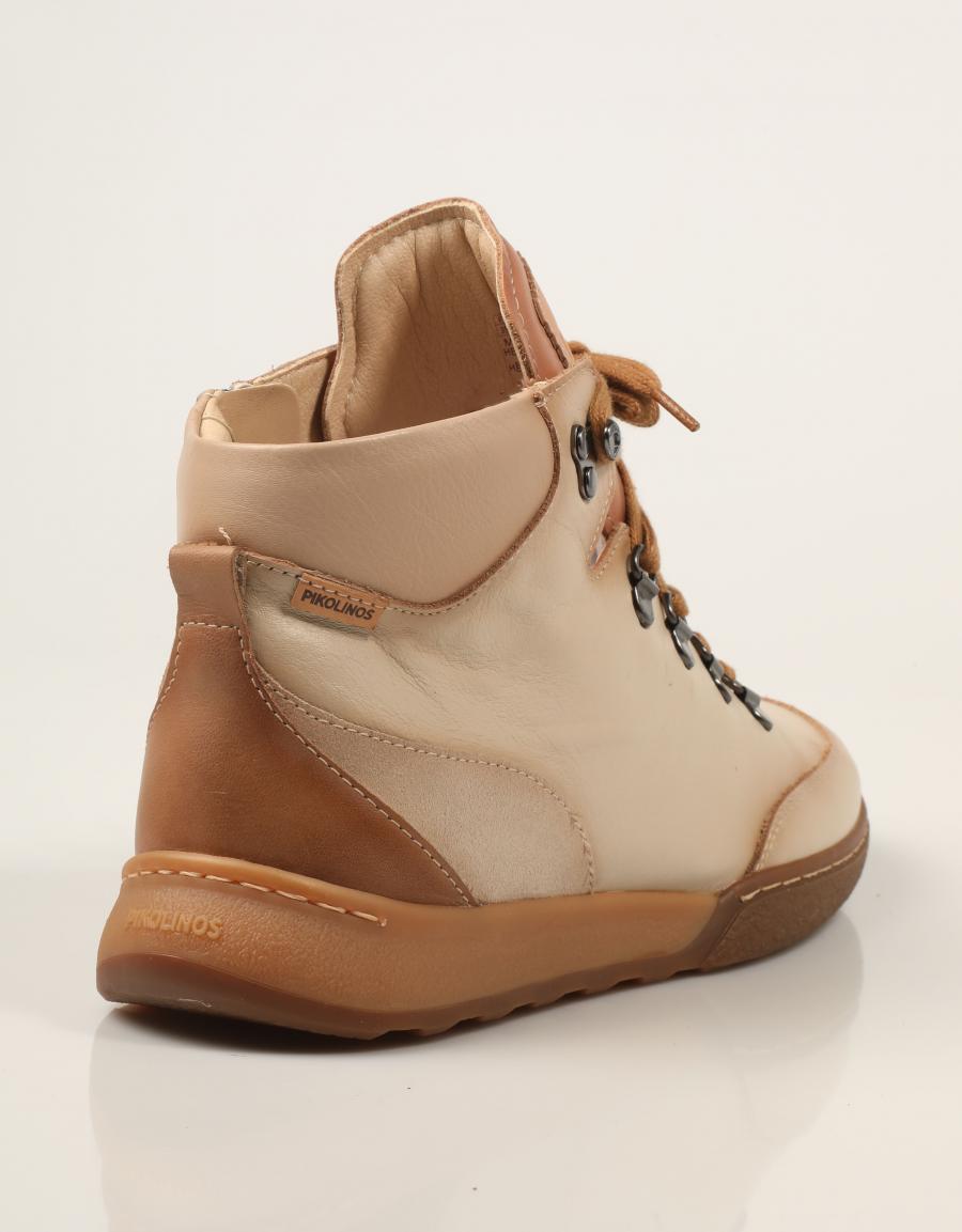 BOTINES PIKOLINOS VIANA W7C 8582C1 MARFILL en color Hielo