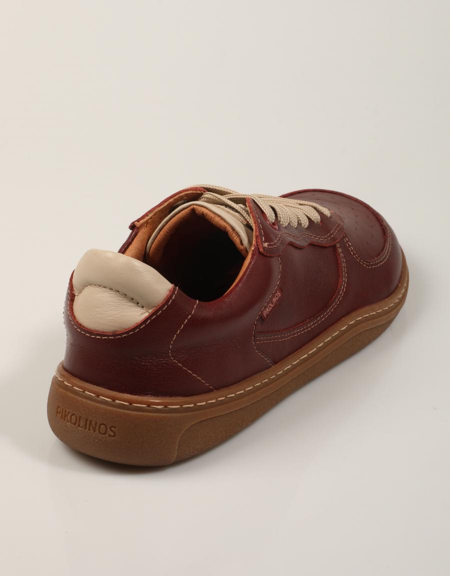 ZAPATILLAS PIKOLINOS ARANJUEZ U9F 6363C2 ARCILLA en color Burdeos
