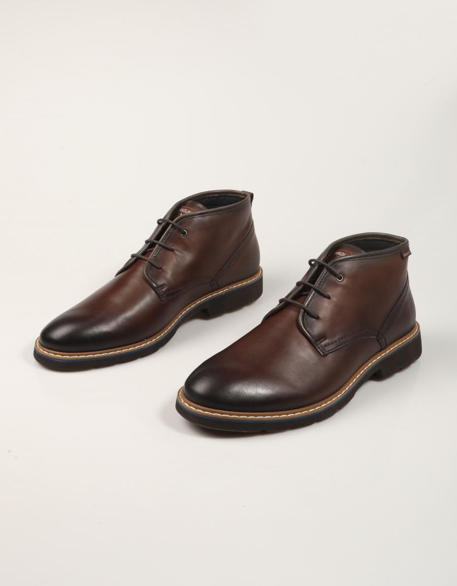 BOTINES PIKOLINOS ALARCON M7D 8054 OLMO en color Marron