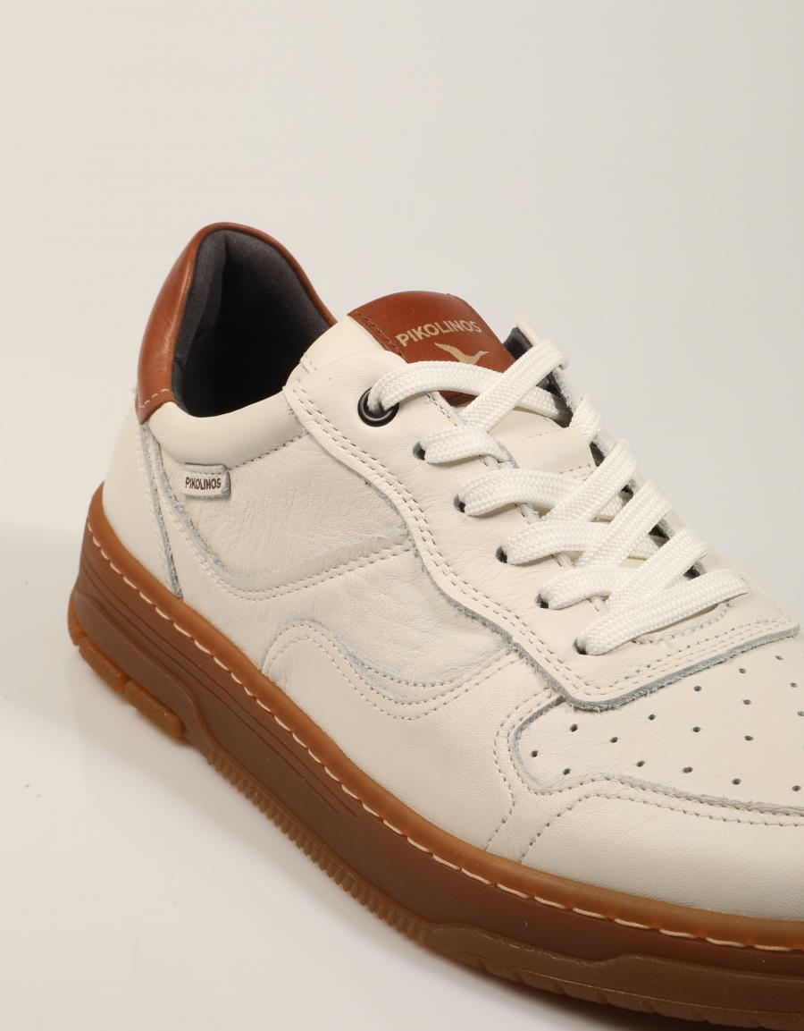 ZAPATILLAS PIKOLINOS SALINAS M1U 6468C1 OFF WHITE en color Blanco