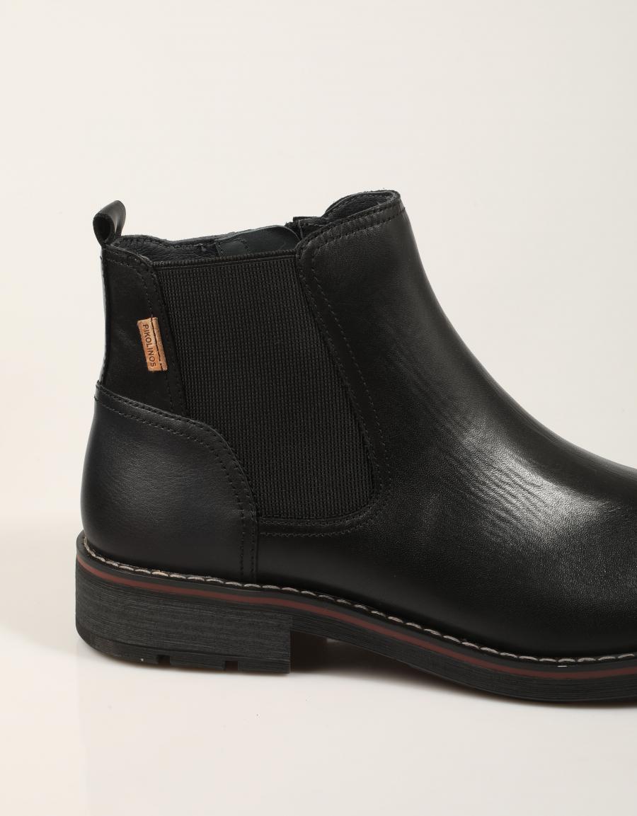 BOTINES PIKOLINOS YORK M2M 8022C1 BLACK en color Negro