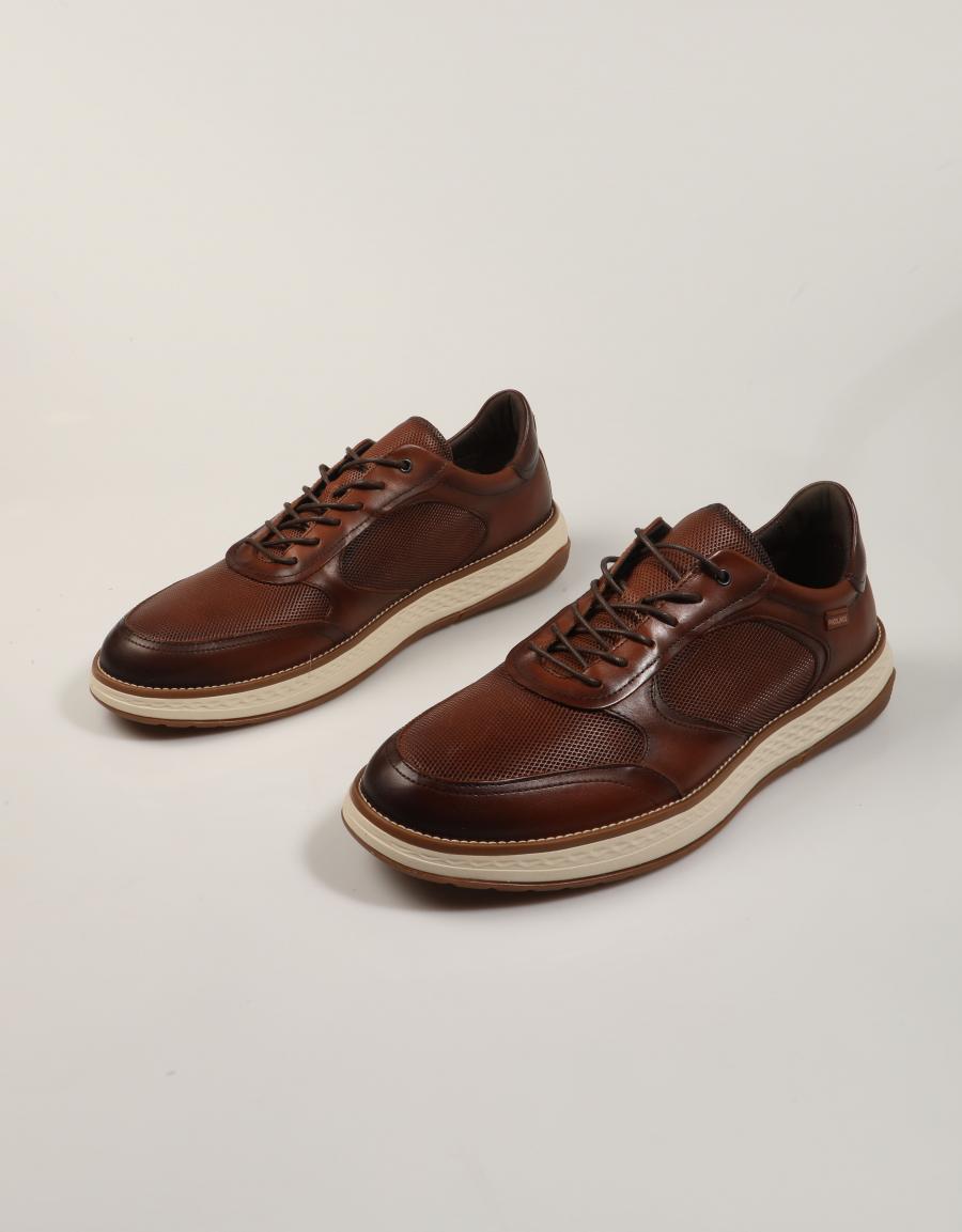 ZAPATOS SPORT PIKOLINOS MURCIA M9W 6035C1 CUERO en color Cuero