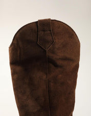 BOTAS LUCIA VIGUERA BOTA VITELO TESTA en color Marron