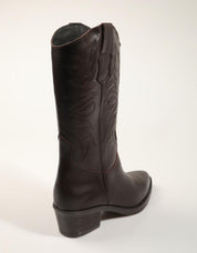 BOTAS LUCIA VIGUERA BOTA CRIMEA CAOBA en color Marron