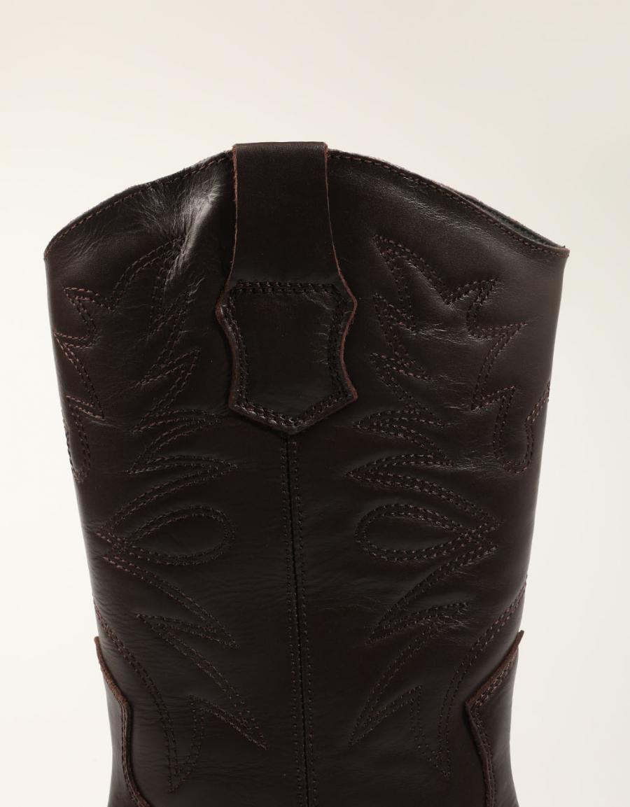 BOTAS LUCIA VIGUERA BOTA CRIMEA CAOBA en color Marron