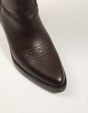 BOTAS LUCIA VIGUERA BOTA CRIMEA CAOBA en color Marron