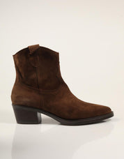 BOTINES LUCIA VIGUERA BOTIN VITELO TESTA en color Marron