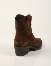 BOTINES LUCIA VIGUERA BOTIN VITELO TESTA en color Marron