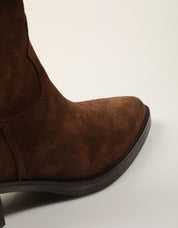 BOTINES LUCIA VIGUERA BOTIN VITELO TESTA en color Marron