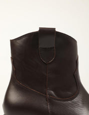 BOTINES LUCIA VIGUERA BOTIN CRIMEA CAOBA en color Marron