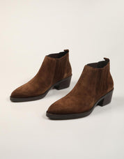 BOTINES LUCIA VIGUERA BOTIN VITELO TESTA en color Marron