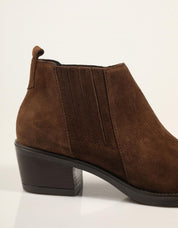 BOTINES LUCIA VIGUERA BOTIN VITELO TESTA en color Marron