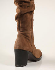 BOTAS LUCIA VIGUERA BOTA VITELO VISON en color Cuero