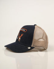 GORRA GOORIN BROS DENIM ROCKER BLUE 101-3140-DEN04 en color Azul marino