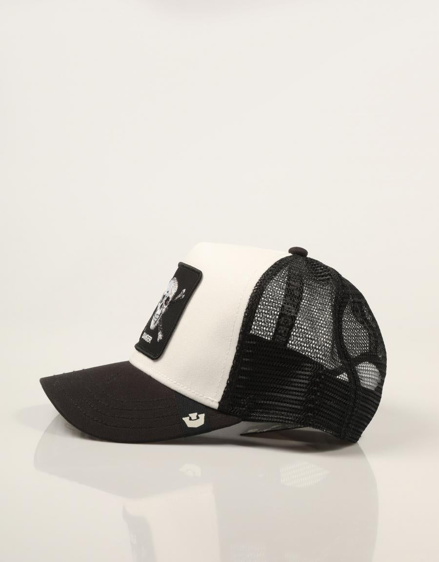 GORRA GOORIN BROS DANGER SKULL VOID 101-3831-DUS02 en color Blanco