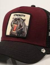 GORRA GOORIN BROS STRENGHT PANTHER DESIRE 101-2998-DES01 en color Burdeos