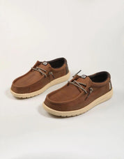 ZAPATOS SPORT DUDE WALLY LEA HD45159 ROBE BROWN en color Marron