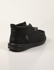 BOTINES DUDE WALLY MID HD42051 BLACK en color Negro