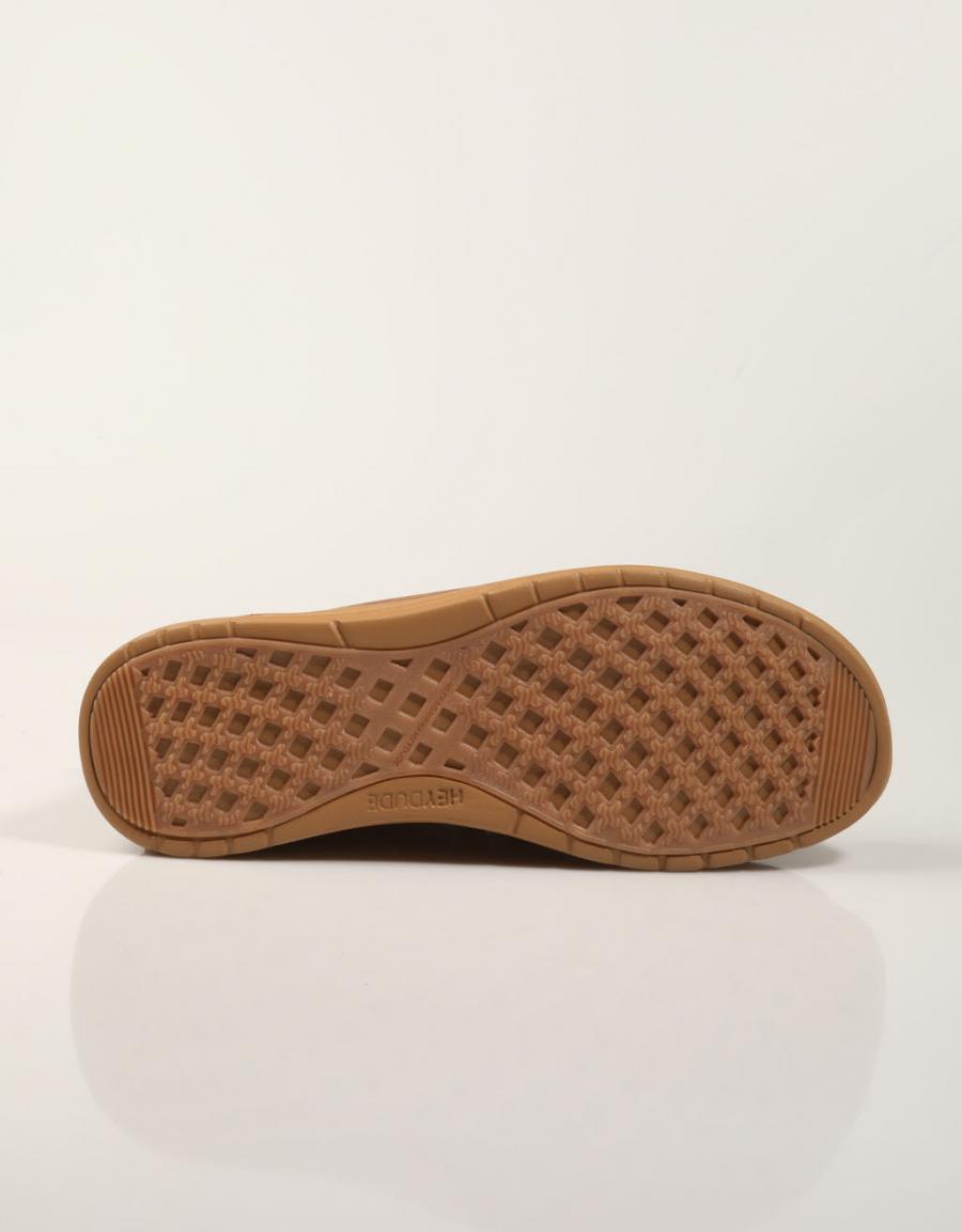 BOTINES DUDE WALLY MID HD45161 ROBE BROWN en color Marron