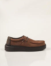 ZAPATOS SPORT DUDE REV LEATHER HD45847 CHOCOLATE en color Marron