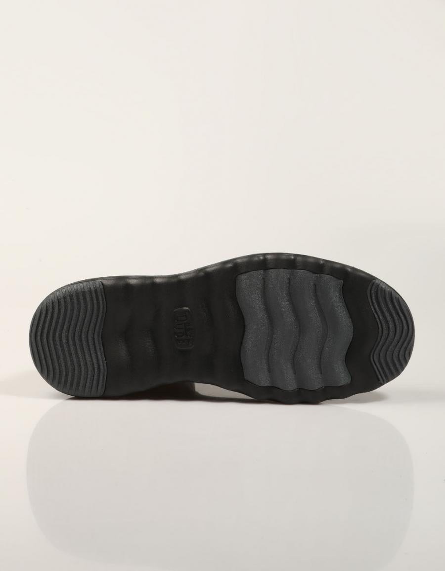 BOTINES DUDE BRANSON CLASSIC 42065 BLACK en color Negro