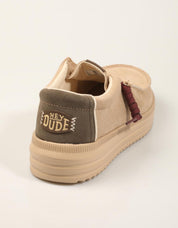 ZAPATOS DUDE REV SUEDE HD45845 SESAME en color Beige