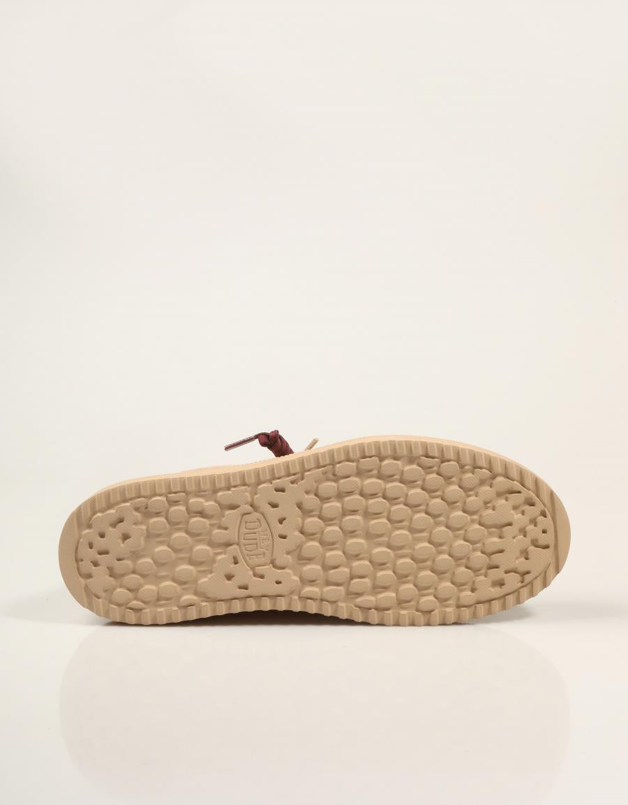ZAPATOS DUDE REV SUEDE HD45845 SESAME en color Beige
