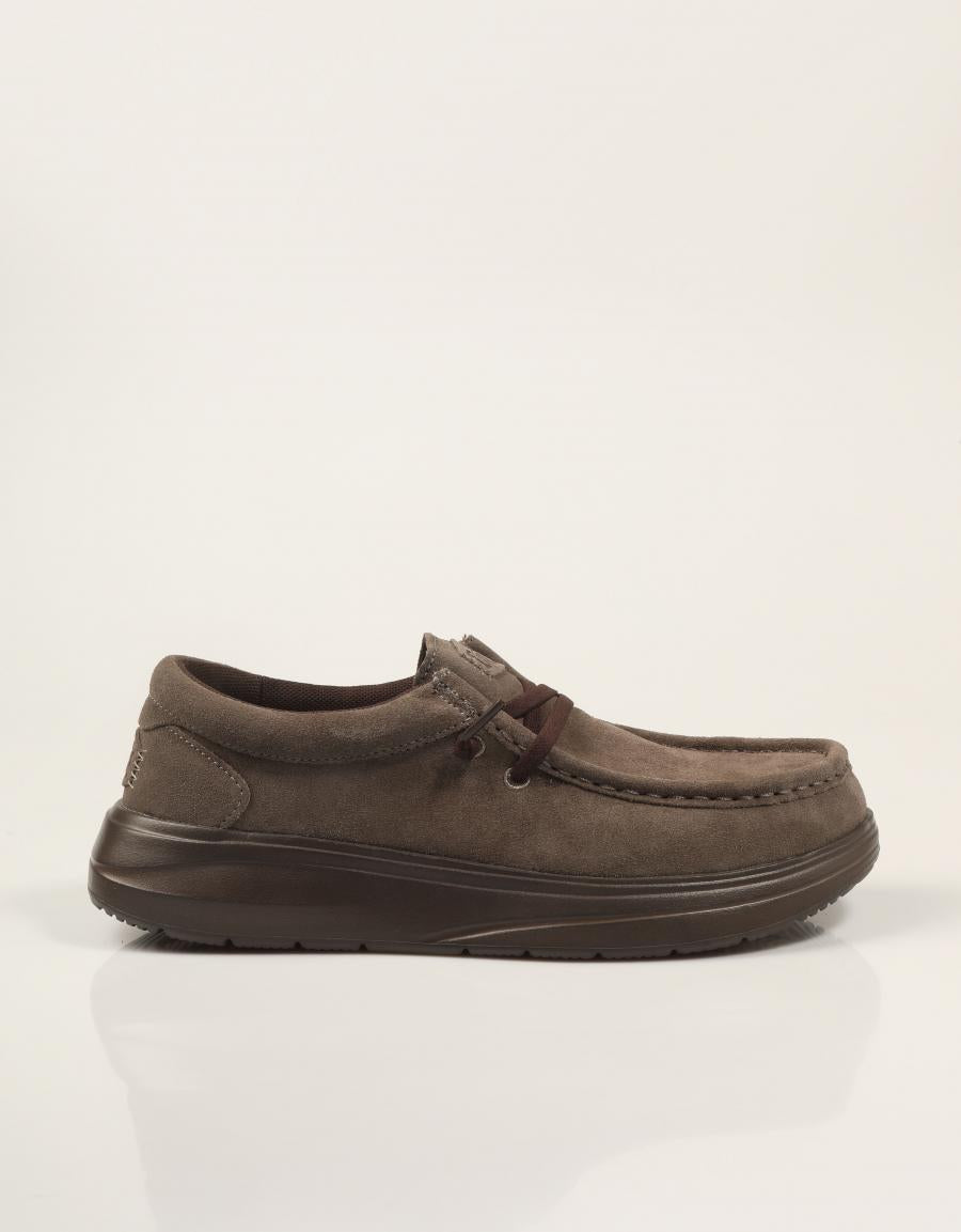 ZAPATOS DUDE WALLY COMF MAJOR BROWN 41975 en color Marron