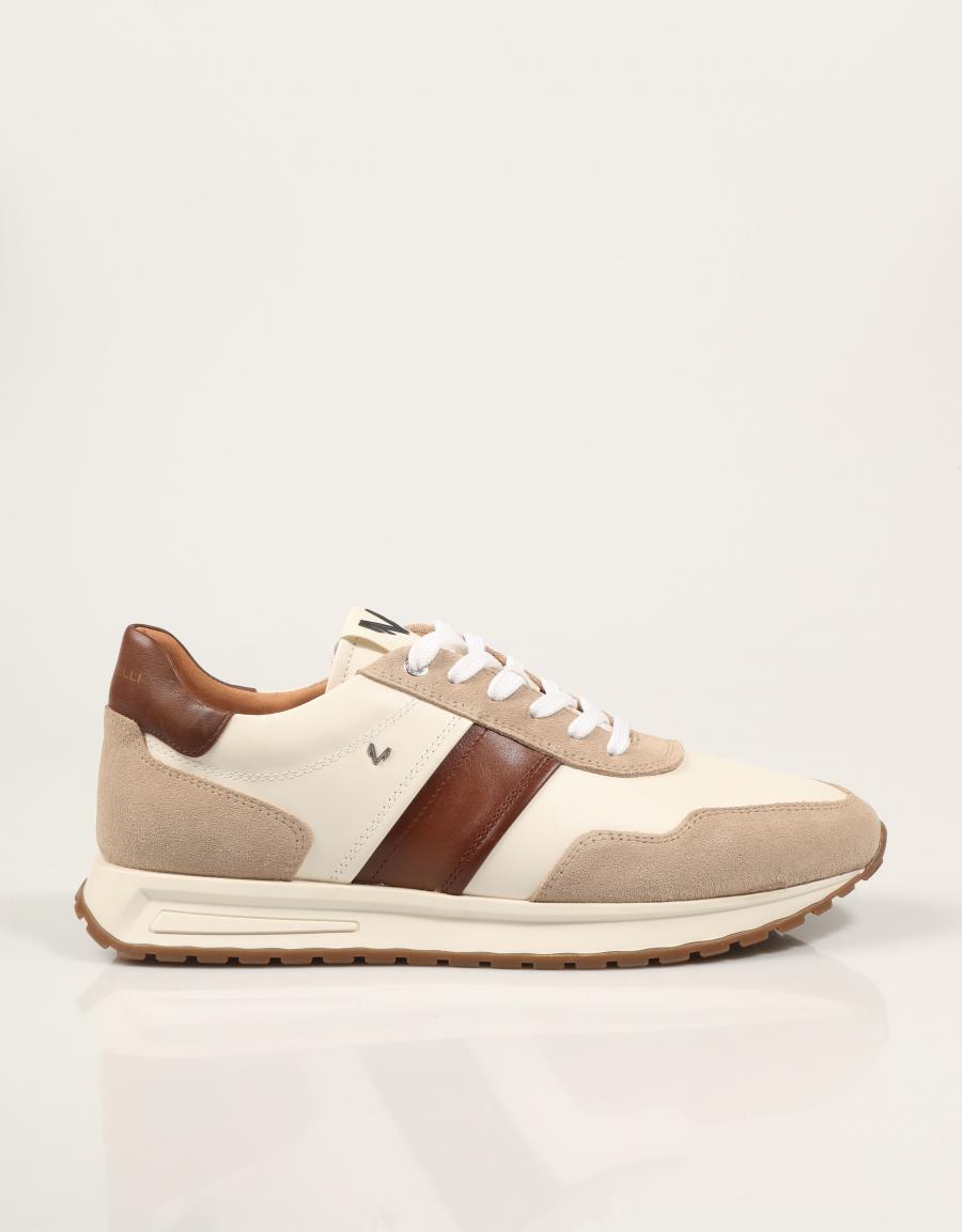 ZAPATILLAS MARTINELLI HANBURY 1741-2934L CAFE en color Blanco