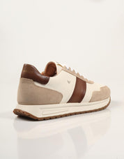 ZAPATILLAS MARTINELLI HANBURY 1741-2934L CAFE en color Blanco