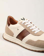ZAPATILLAS MARTINELLI HANBURY 1741-2934L CAFE en color Blanco