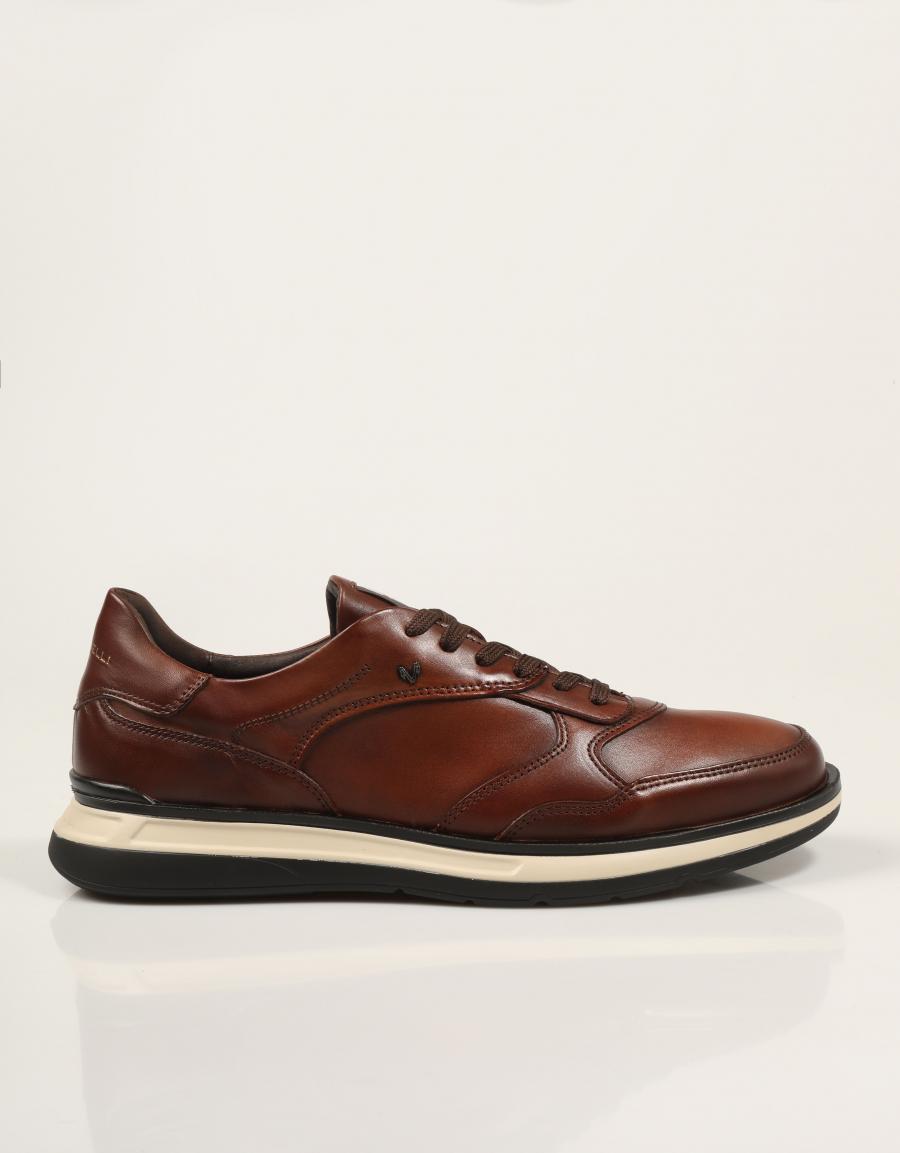 ZAPATILLAS MARTINELLI WALDEN CAFE 1606-2791LA en color Cuero