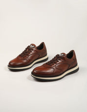 ZAPATILLAS MARTINELLI WALDEN CAFE 1606-2791LA en color Cuero