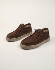 ZAPATOS SPORT WALKIN PITAS TASOS CAFE en color Marron