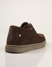 ZAPATOS SPORT WALKIN PITAS TASOS CAFE en color Marron