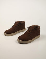 BOTINES WALKIN PITAS NAXOS CAFE en color Marron